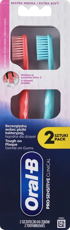 Extra Soft Toothbrush Set, mint + coral - Bath and Body