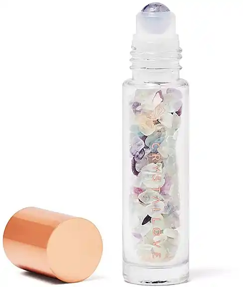 Bottle with Rainbow Fluorite Crystals, 10 ml - Accessories