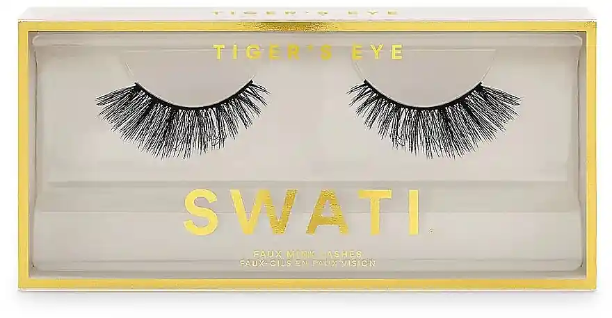 Swati Faux Mink Lashes Tiger's Eye - Makeup