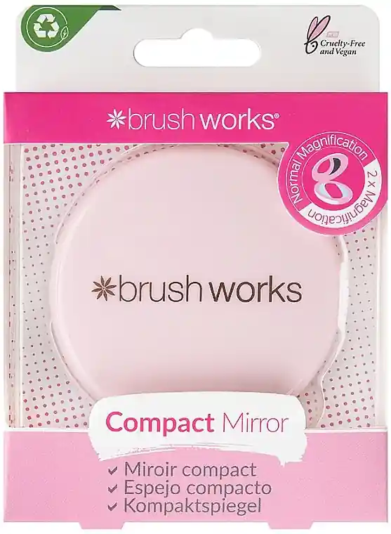 Pocket Mirror, pink - Accessories