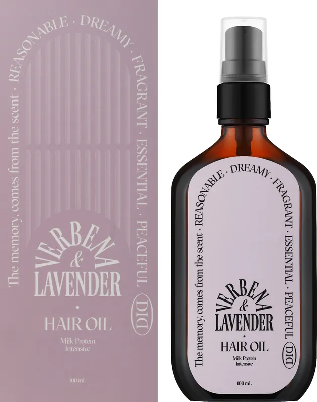 Verbena & Lavender Milk Protein Hair Oil