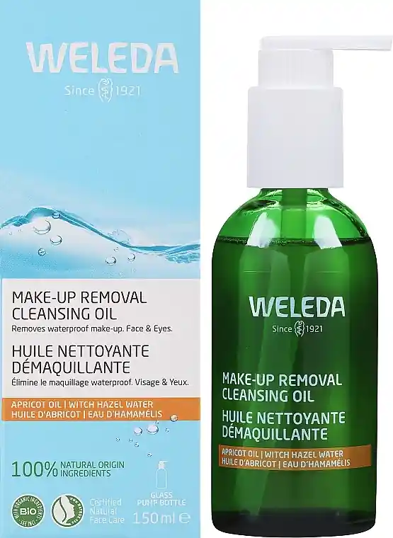 Hydrophilic Makeup Remover Oil with Organic Witch Hazel for Dry & Sensitive Skin - Skin Care Products