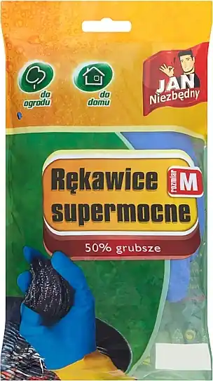 Super Durable Household Latex Gloves, size M - Jan Niezbedny