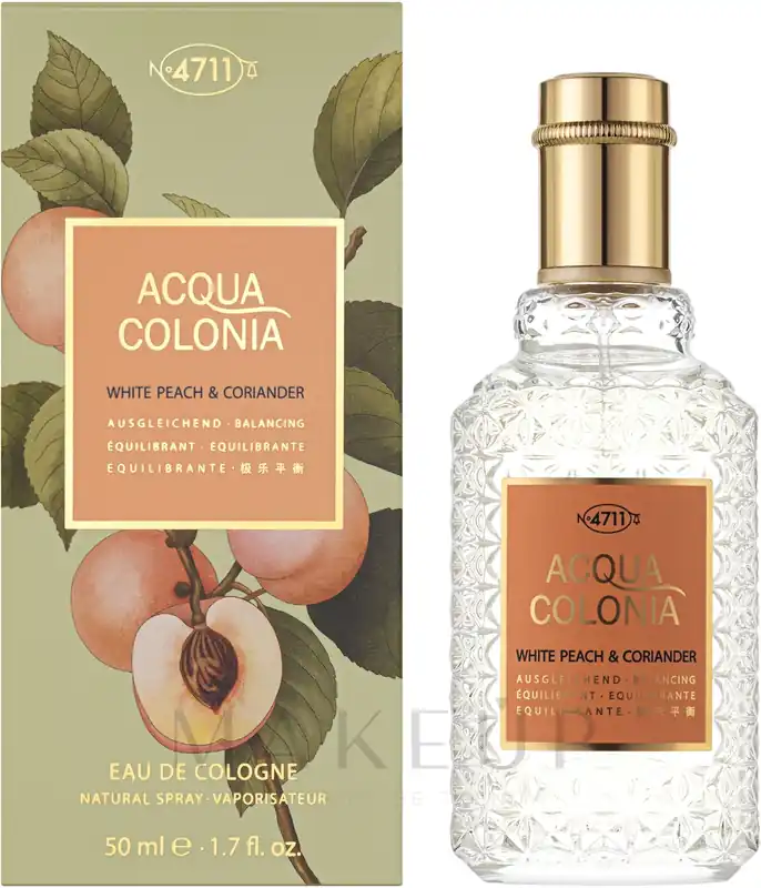 Maurer & Wirtz 4711 Acqua Colonia White Peach & Coriander - Perfume