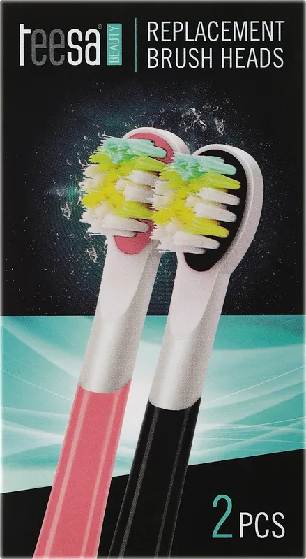 Girls' Replaceable Sonic Toothbrush Head, 2 pcs - Bath and Body