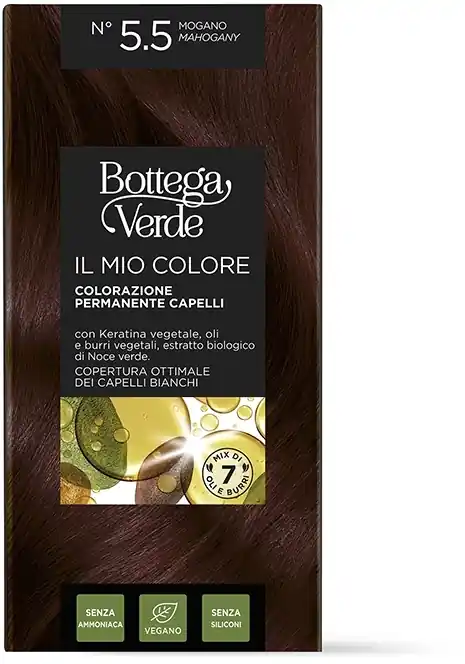 Permanent Hair Dye with Plant Keratin