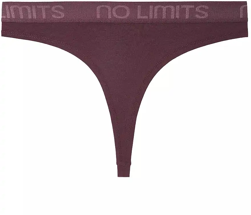 Women's Thong Panties "No Limits", BDM550-019, Purple