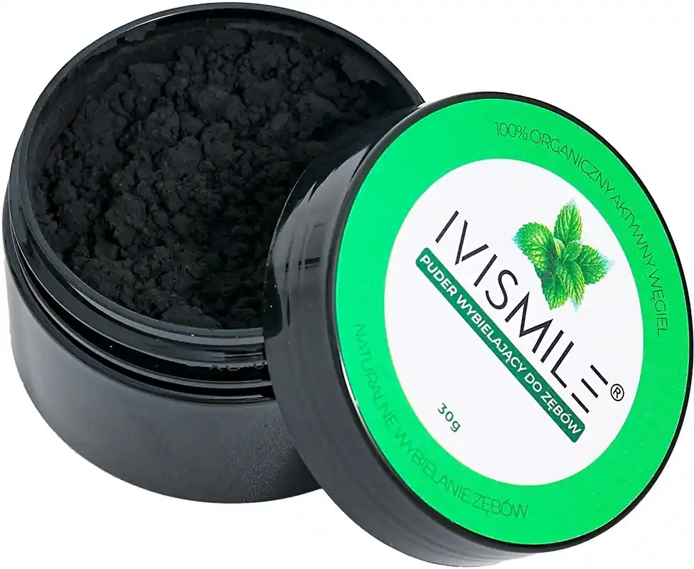 Tooth Powder with Activated Charcoal and Mint Flavor - Bath and Body