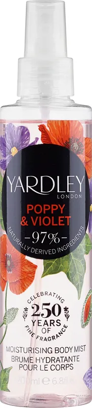 Yardley Poppy & Violet - Bath and Body