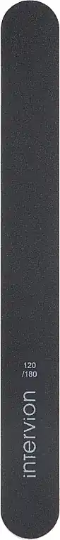 Nail File, 120/180, black, straight - Accessories