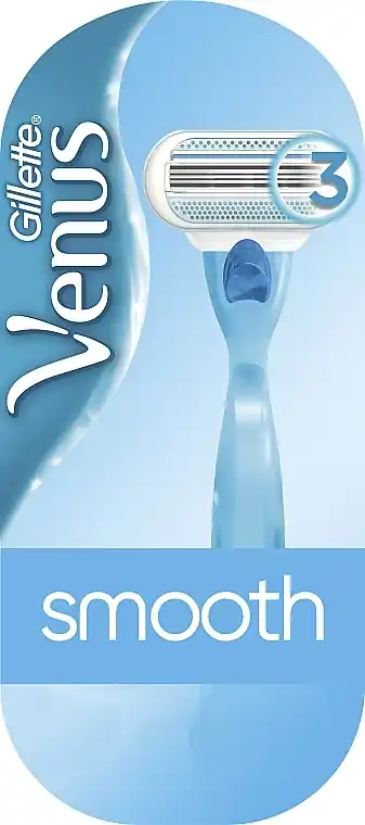 Razor with 1 Refill Cartridge, blue - Bath and Body