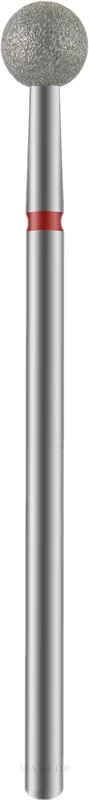 Diamond Nail Drill Bit "Ball", red, 5 mm - Accessories