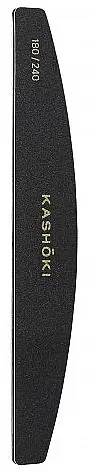 Double-Sided Half Moon Nail File, 180/240