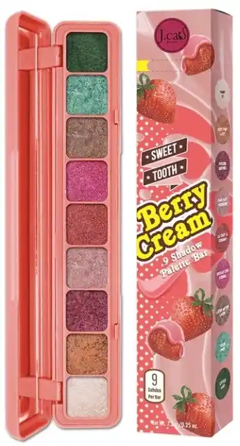 J.Cat Beauty Sweet Tooth 9 Shadow Palette Bar - Makeup