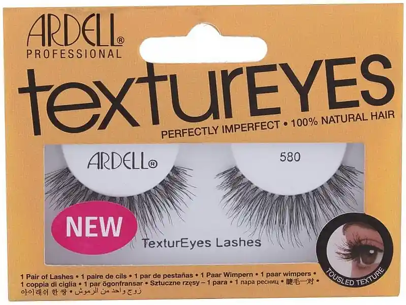 Ardell TexturEyes 580 False Eyelashes Black - Makeup