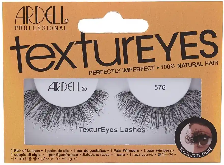 Ardell TexturEyes 576 False Eyelashes Black - Makeup