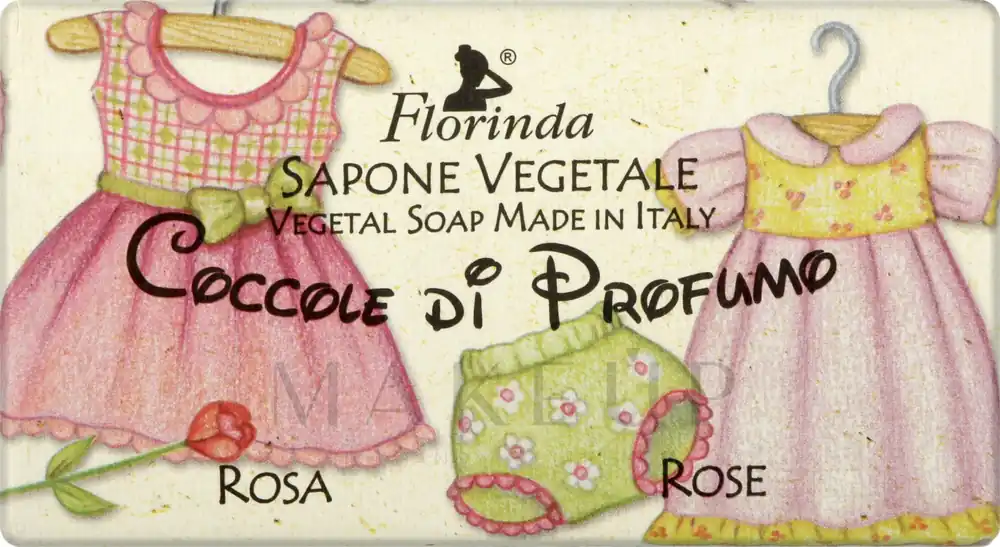 Kids Natural Soap "Rose" - Bath and Body