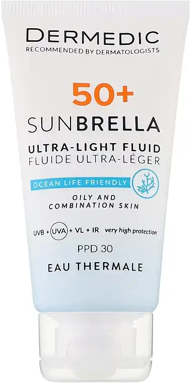 Ultra-Lightweight Protective Cream SPF 50+ for Oily & Combination Skin