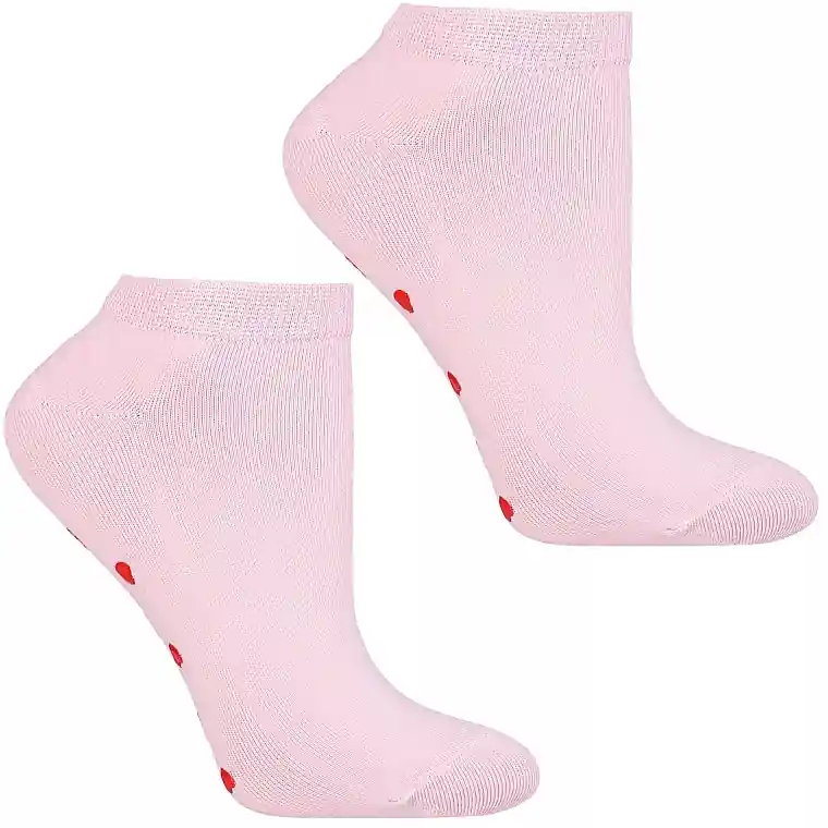 Women's ankle socks, CSD240-126, pink