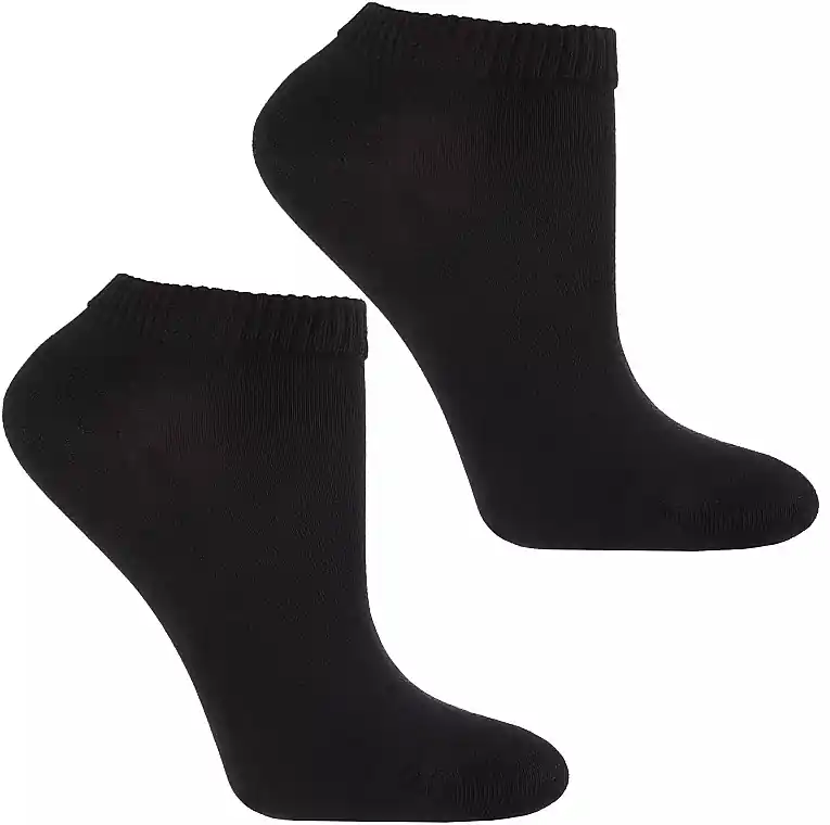 Women's low-cut socks, CSD240-133, black