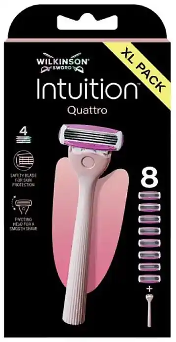 Razor with 8 Replaceable Cartridges - Bath and Body