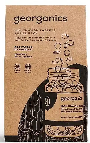 Mouthwash Tablets "Activated Charcoal" - Bath and Body