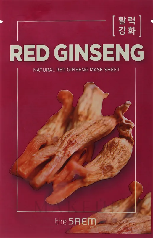 Facial Red Ginseng Sheet Mask - Skin Care Products