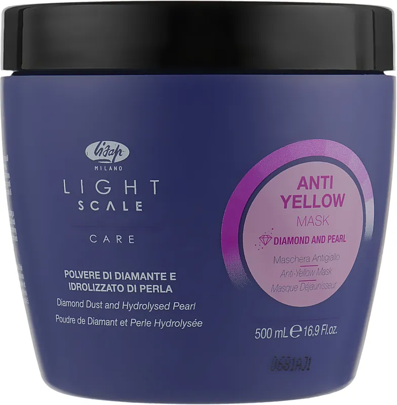 Anti-Yellow Hair Mask with Purple Pigments