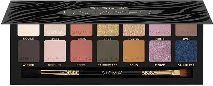 Sigma Beauty Untamed Eyeshadow Palette - Makeup