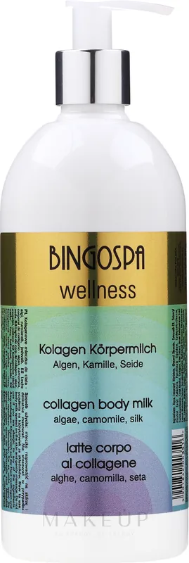 Collagen Body Lotion with Algae, Chamomile and Silk - Bath and Body