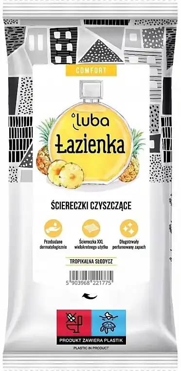 Universal Perfumed Bathroom Wet Wipes - Luba