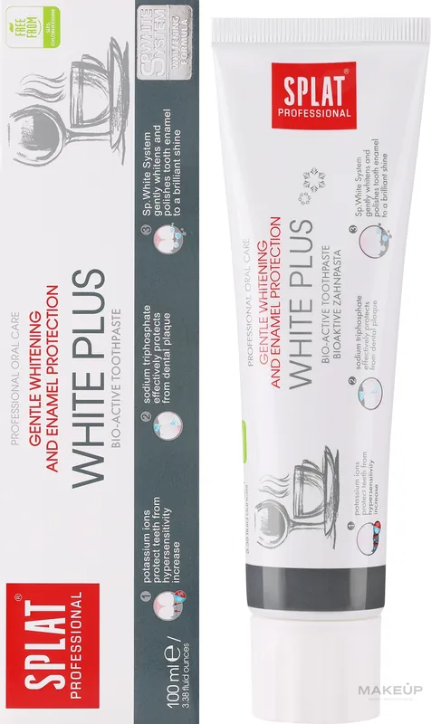 Toothpaste Professional White plus - Bath and Body