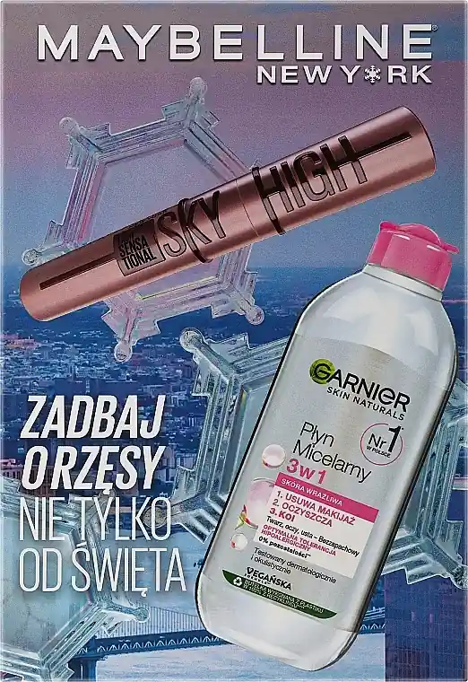 Maybelline New York (mascara/7.2ml + m/water/400ml) - Makeup