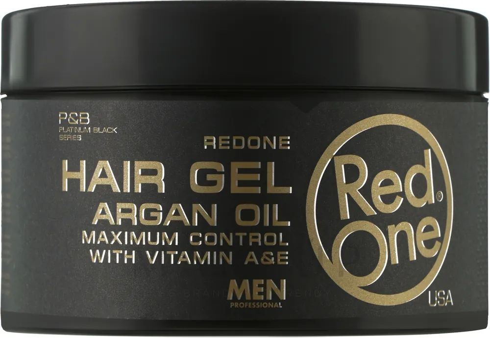 Ultra Strong Hold Hair Gel with Argan Oil