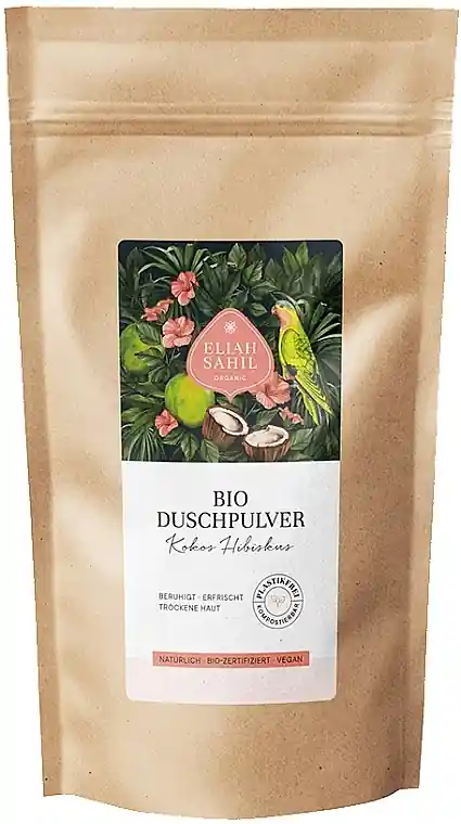 Cleansing Shower Powder "Coconut & Hibiscus" - Bath and Body