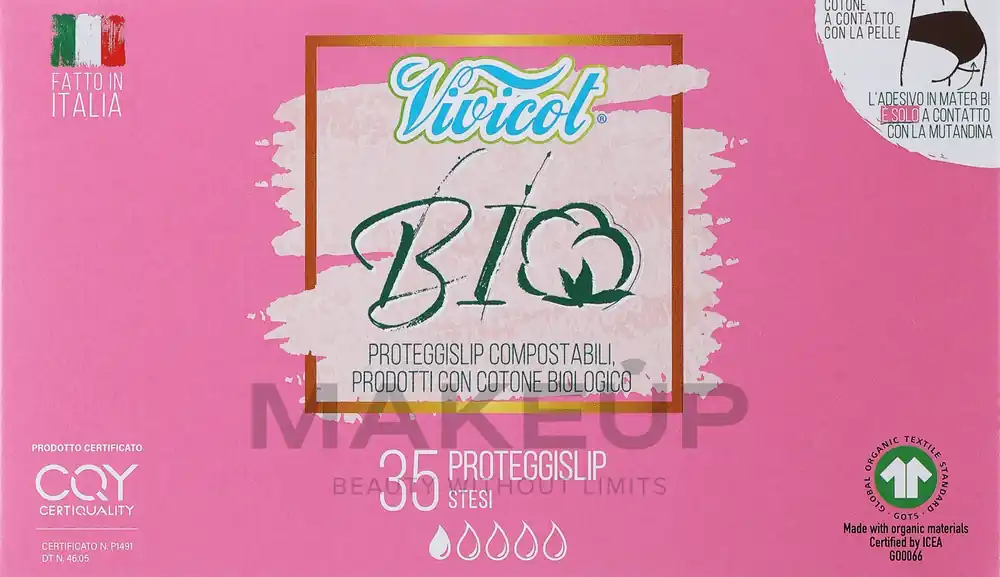 Pantyliners, 35 pcs - Bath and Body