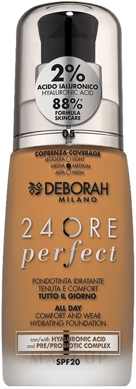 Deborah 24Ore Perfect Foundation SPF20 - Makeup