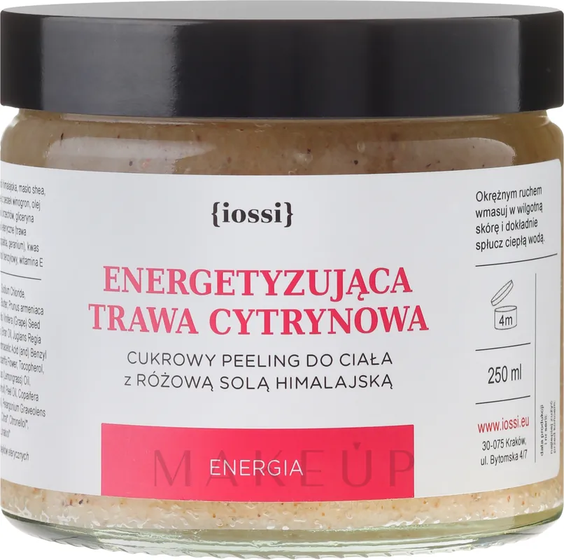 Sugar Body Peeling "Lemongrass" - Bath and Body