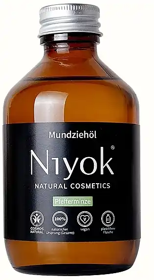 Coconut Oil Mouthwash 'Peppermint' - Bath and Body
