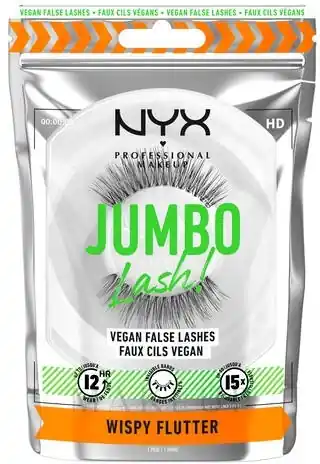 NYX Professional Makeup Jumbo Lash! Vegan False Lashes Wispy Flutter