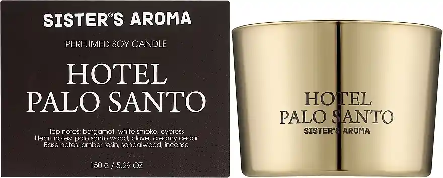 Palo Santo Scented Candle - Bath and Body