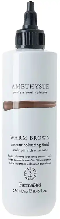 Coloring Fluid, warm brown - Hair