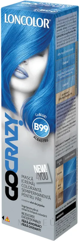 Semi-Permanent Hair Cream Color