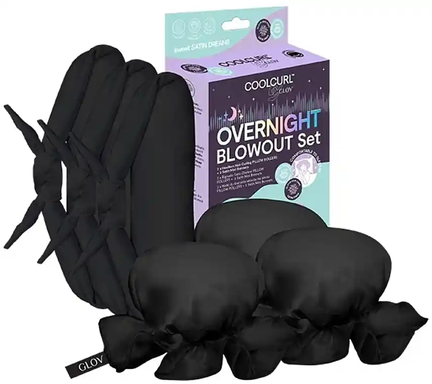 Hair Curling Set, black - Accessories