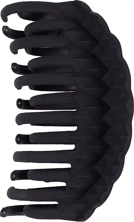 Hairclip 25884, matt black - Accessories