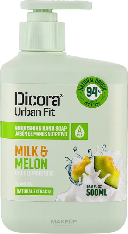 Vitamin A Liquid Hand Soap "Milk & Melon" - Bath and Body