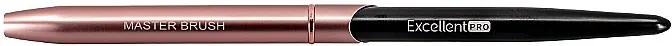 Pink & Black Nail Art Brush, 11 mm - Accessories