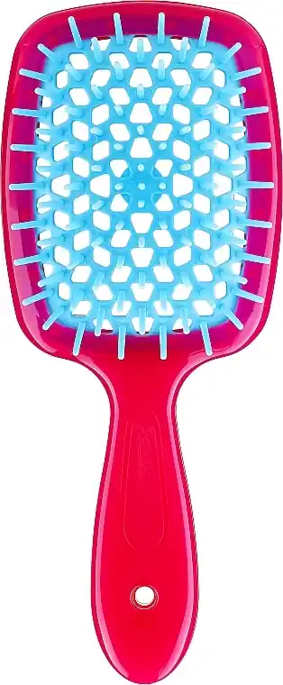 Hair Brush, pink and blue - Accessories
