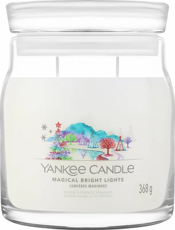 Scented Candle in Jar 'Magical Bright Lights', 2 wicks - Bath and Body