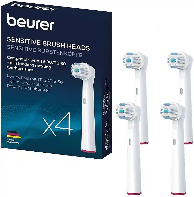 TB 30/50 Toothbrush Head, 4 pcs. - Bath and Body